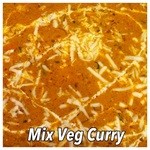 Mix Vegetable Curry:混合蔬菜咖喱