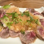 大衆酒場 朝霞 ミフネ - 牛肉のたたき✨