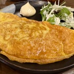 大衆酒場 朝霞 ミフネ - 納豆オムレツ✨inひきわり納豆