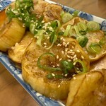 大衆酒場 朝霞 ミフネ - 米茄子の揚げ浸し✨