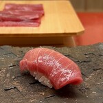 鮨 陸 - 鮪中トロ 霜降り 山口県仙崎 110kg 結乃花