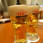 フラムドール - アサヒスーパードライ中ジョッキ