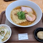 旬采 新舟 - 料理写真:ランチセット(塩)