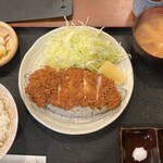 とんかつ まさむね - ロースカツ定食