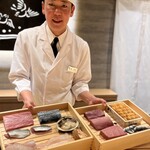 鮨 浜なな - お人柄の良い大将