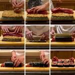 鮨 浜なな - 塩竈の本鮪太巻！