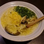 鶏っく - 北海道産昆布を使った稲庭かけうどん