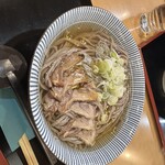 比内地鶏と肉そば 蕃山 - 