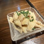 晴れ桜 - 鳥皮ポン酢