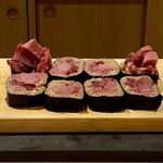 鮨 浜なな - 仙台塩竈の生本鮪太巻