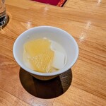 石の家 - 杏仁豆腐（日替りランチ）