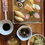 浪花寿司 - 盛り合わせランチ1650円