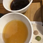 麺屋鈴春 - つけ麺+藻塩・山葵