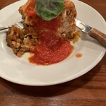 OSTERIA il FUOCO - 崩しながら食べてくださいと言われましたが、キレイなので崩すのももったいない。