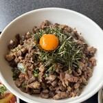 和牛レストランふるの - そこそこボリュームあり、肉美味いです。