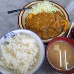 山中食堂 - 料理写真:カツカレー定食