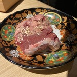 厚切り仙台牛タンと黒毛和牛食べ放題 焼肉倶楽部 - 厚切りハラミステーキ