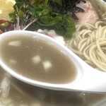 煮干しのビリー - 鴨と煮干し諸々ブレンド白湯セメントスープ
