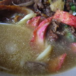 Ajino Yatai Mura - 旨みエキスにすりごまがタップリのスープ。醤油ベースで、塩や油よりも、圧倒的な旨み。