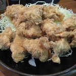 旨い肉料理 麻釉 - 鳥のからあげ定食￥８４０の「鳥のからあげ」