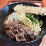 讃歌うどん はんげしょう - 肉ちくわ天ぶっかけ