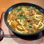 讃歌うどん はんげしょう - 牛すじカレーうどん