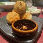 きはる - 揚げ立ては、もっと膨らんでた！さつま揚げ！