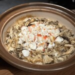 AGUNITE - 土鍋ご飯
      伊勢海老、花びら茸、黒舞茸
