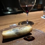 AGUNITE - 鰻とあわび茸の春巻き