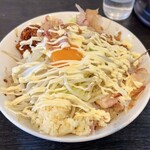 豚星。 - 汁無混ぜ蕎麦　1,200円(税込)