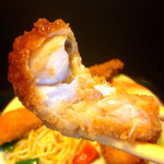 寿し和食おおぜき - マダイのフライは魚肉がフンワリとしてて美味でした