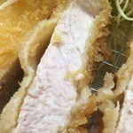 克芳 - ロースかつ　断面