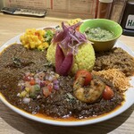 ハロガロ - ◆ハロガロカリープレート（副菜6種付き）
                                　レギュラー 4種（1,700円）
                                 +スペシャルトッピング（400円）