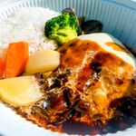 G.G＆バーグ - テイクアウトチーズハンバーグ(デミグラスソース)