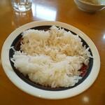インディアン・レストラン　ロタ - ライスのおかわり