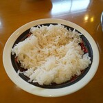 インディアン・レストラン　ロタ - ライスのおかわり