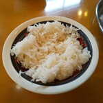 インディアン・レストラン　ロタ - ライスのおかわり