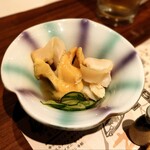 和洋旬菜 新 - バイ貝酢味噌がけ