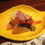 和洋旬菜 新 - 富山湾お刺身盛り合わせ