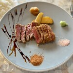 cheese Meat Mania KU-DETA - 和牛赤身の牛カツランチ