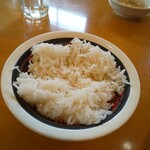 インディアン・レストラン　ロタ - ライスのおかわり