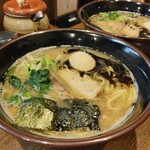 豚蔵 - 豚骨醬油ラーメン+味玉
