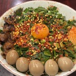 中華そば 辻 - ホルモンにらまぜそば