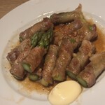 一文字 - アスパラ豚巻き