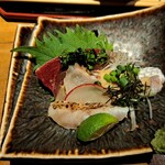 鶏と魚と炭火焼き 燈 - 