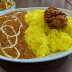 ナンハウス - ティッカキーマライスセット