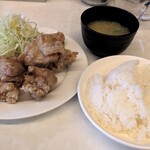らんまん食堂 - ランチ：鶏唐揚(塩)