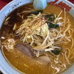 山岡家 - 料理写真:もやし味噌ラーメン【中盛り】