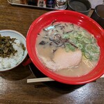 メロディー  大宮店 - あっさりメロディと半たかなご飯