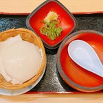 ゑびす屋 - ざる豆腐②